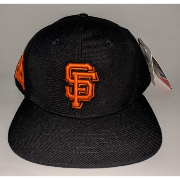 PRO STANDARD SAN FRANCISCO GIANTS BLACK SNAPBACK MLB CAP HAT NEW BASEBALL NWT - Picture 1 of 6